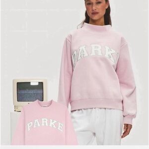 Parke Sprinkle Varsity Mockneck Sweatshirt